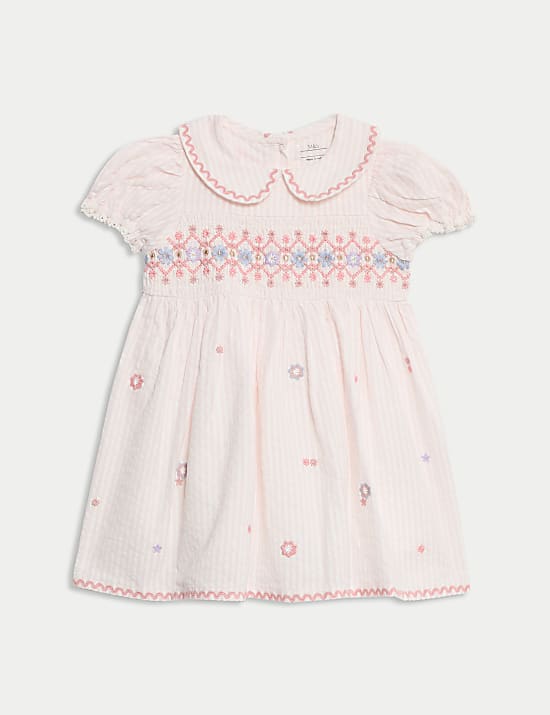 Ensemble 2 pi&egrave;ces 100 % coton brod&eacute; (jusqu&rsquo;au 6 ans)