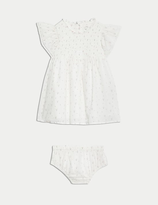 2-teiliges Outfit aus reiner Baumwolle (0–3 Jahre)