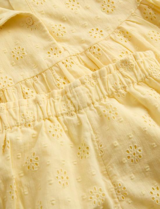 2 Piece Pure Cotton Blouse and Bloomers (0-3 Yrs)