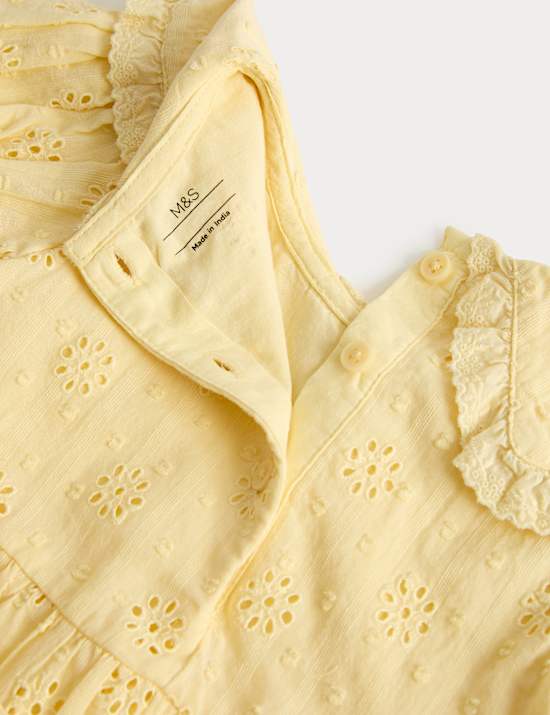 2 Piece Pure Cotton Blouse and Bloomers (0-3 Yrs)