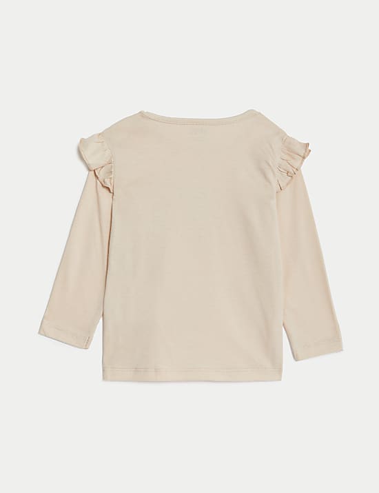 Pure Cotton Bunny Slogan Top (0-3 Yrs)