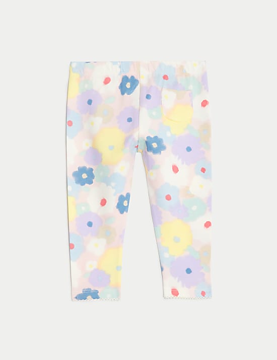 Κολάν με υψηλή περιεκτικότητα σε βαμβάκι, σετ των 3 (0-3 ετών)