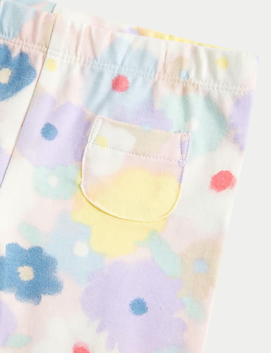 Κολάν με υψηλή περιεκτικότητα σε βαμβάκι, σετ των 3 (0-3 ετών)