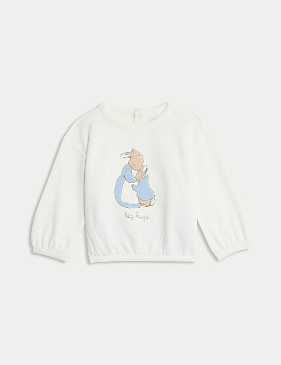 2pc Cotton Rich Peter Rabbit™ Sweat Outfit (0-3 Yrs)