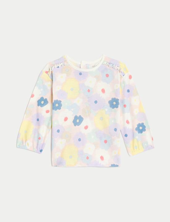 Ασορτί τοπ από 100% βαμβάκι, σετ των 3 (0-3 ετών)