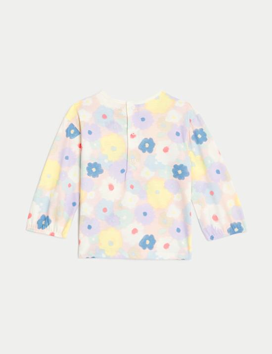 Ασορτί τοπ από 100% βαμβάκι, σετ των 3 (0-3 ετών)