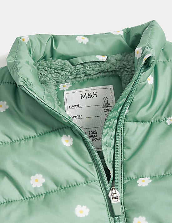 Stormwear™ Floral Padded Gilet (0-3 Yrs)