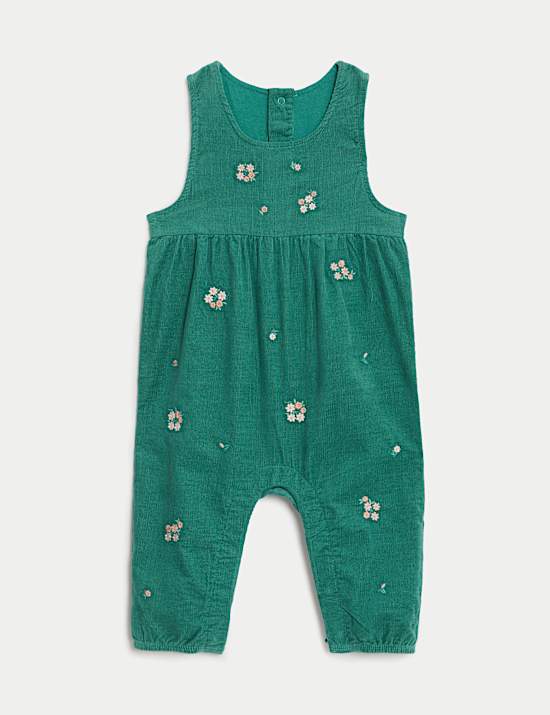 Conjunto de 2 piezas 100% algod&oacute;n bordado (0-3&nbsp;a&ntilde;os)
