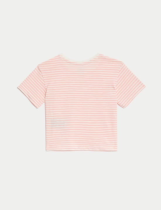 5pk Pure Cotton Plain & Striped T-Shirts (0-3 Yrs)