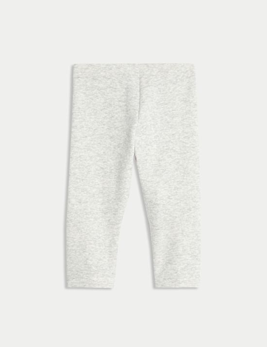 Cotton Blend Fleece Lined Leggings (0-3 Yrs)