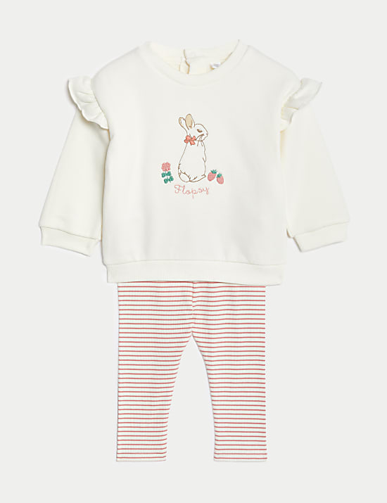 2pc Cotton Rich Peter Rabbit&trade; Outfit (0-3 Yrs)