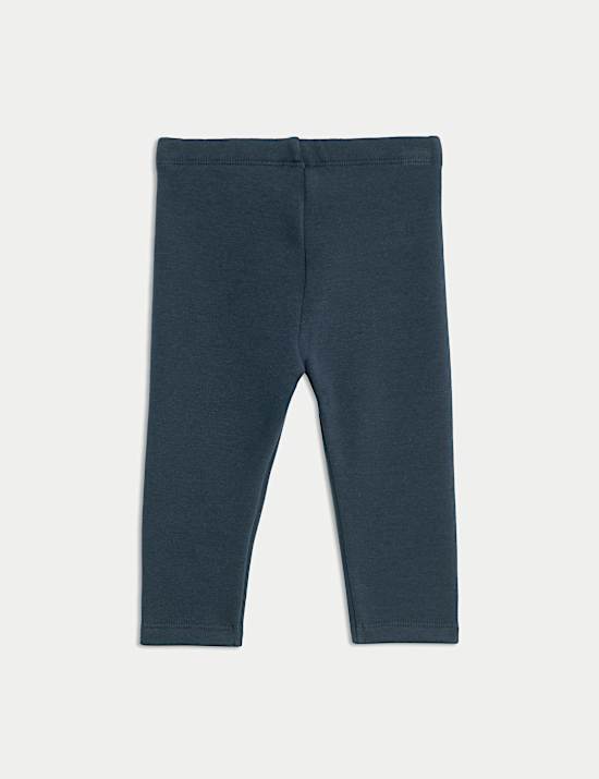 Legging Nyaman Berlapis Fleece Campuran Katun (0 Bulan-6 Tahun)