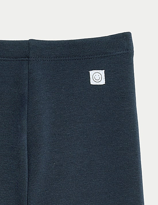 Legging Nyaman Berlapis Fleece Campuran Katun (0 Bulan-6 Tahun)