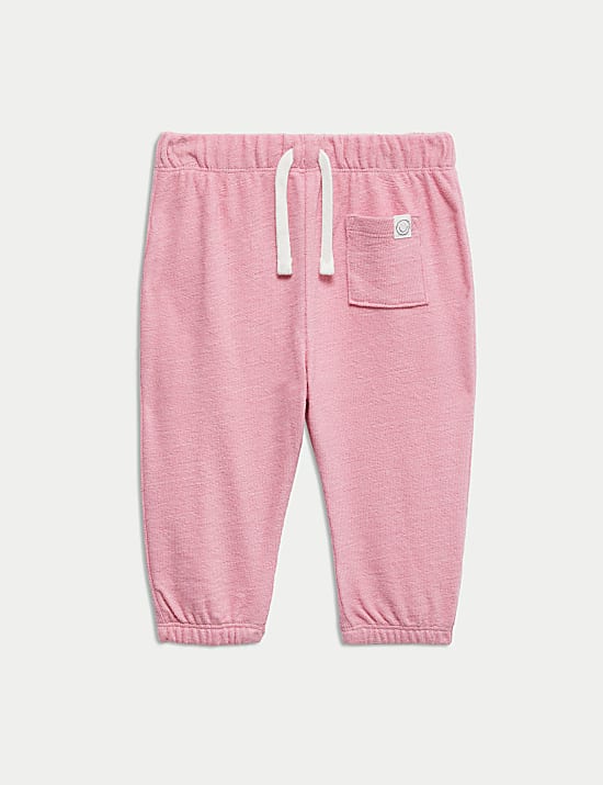 Pure Cotton Joggers (0-6 Yrs)