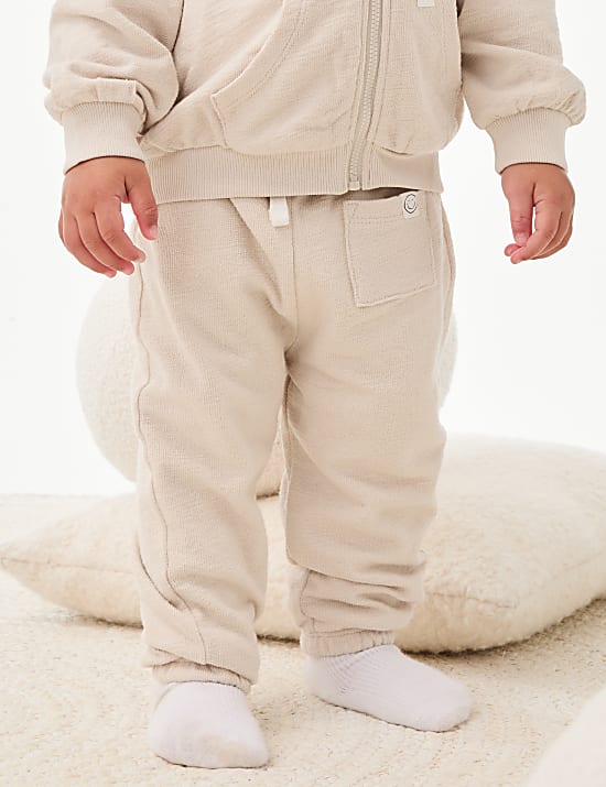 Pure Cotton Joggers (0-6 Yrs)