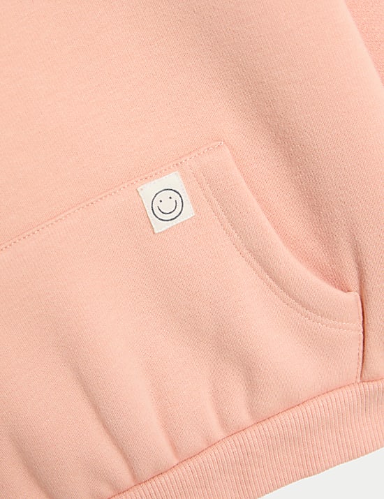 Cotton Blend Fleece Lined Sweatshirt (0-3 Yrs)