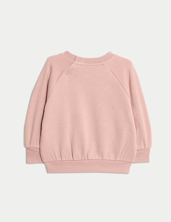 Cotton Blend Sweatshirt (0 Mths - 3 Yrs)