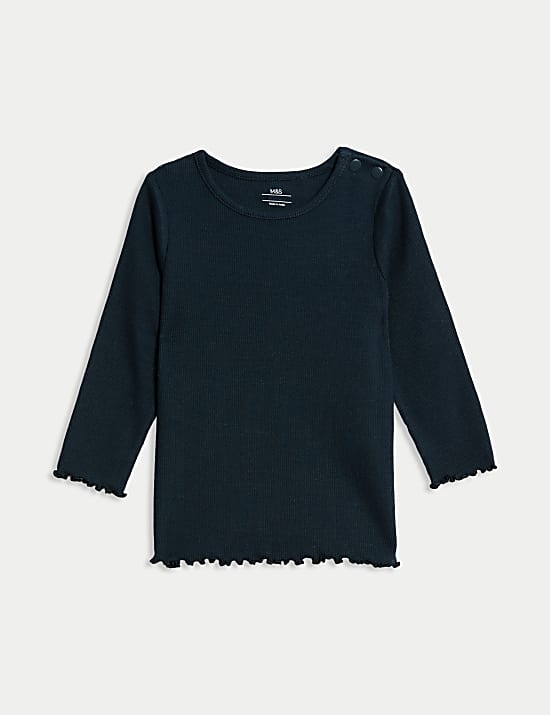 Ensemble 2 pi&egrave;ces en coton avec top et bas (jusqu&rsquo;au 3 ans)