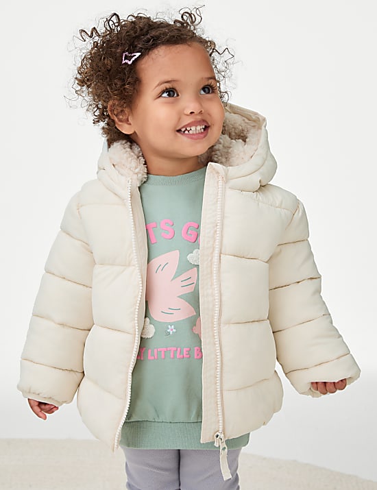 Stormwear™ Padded Hooded Jacket (0-3 Yrs)
