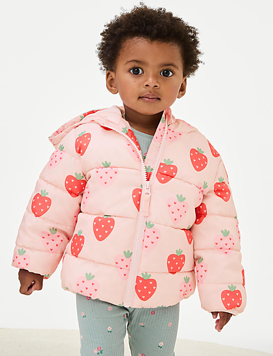 Stormwear&trade; Strawberry Padded Jacket (0-3 Yrs)