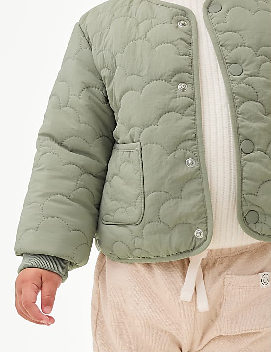 Quilted Puffy Jacket (0-8 Yrs)