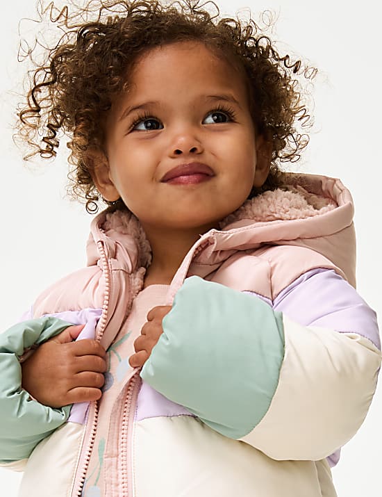 Παλτό με ενίσχυση και επένδυση από συνθετική προβιά Stormwear™ (0-3 ετών)