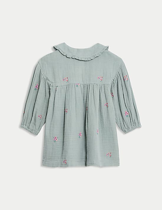 Σύνολο με φόρεμα και καλσόν, με υψηλή περιεκτικότητα σε βαμβάκι, σε σετ των 2 (0-3 ετών)