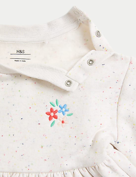 Φόρεμα με υψηλή περιεκτικότητα σε βαμβάκι (0-3 ετών)