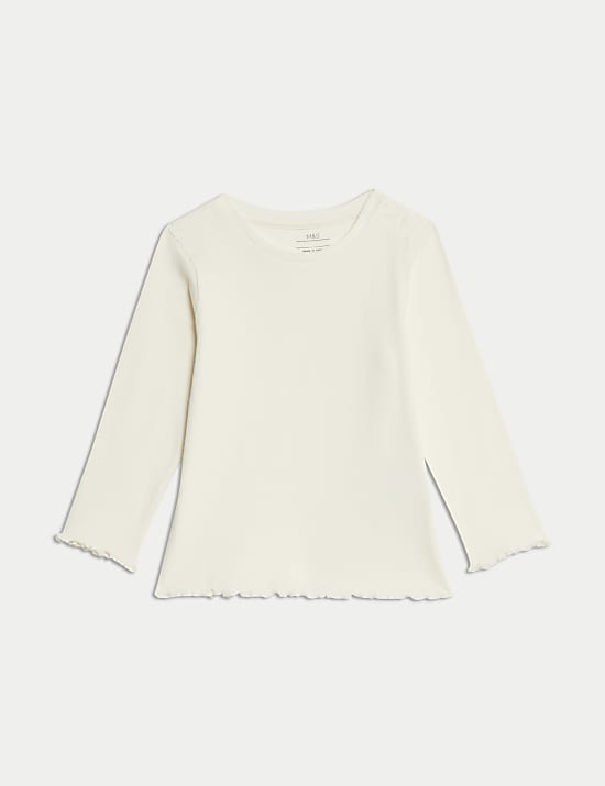 2pc Cotton Rich Jersey Ditsy Dungarees Outfit (0-3 Yrs)