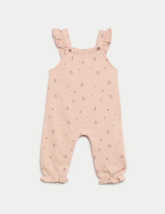 2pc Cotton Rich Ditsy Floral Outfit (0-3 Yrs)