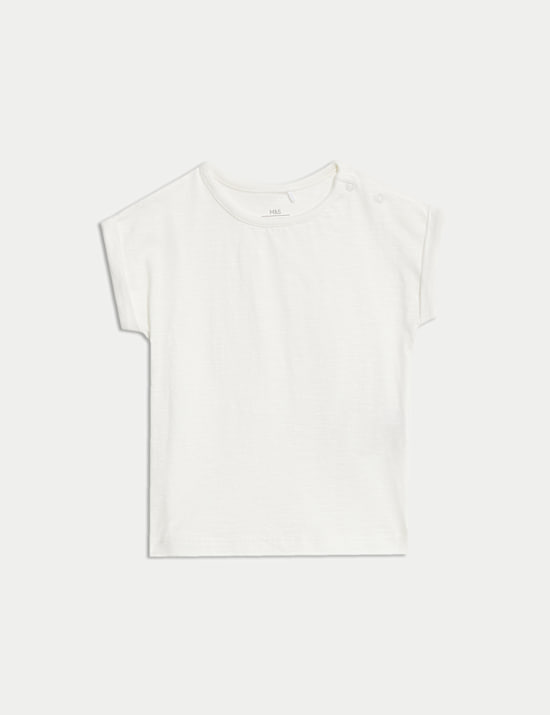 2pc Pure Cotton Denim Pinafore Outfit (0-3 Yrs)