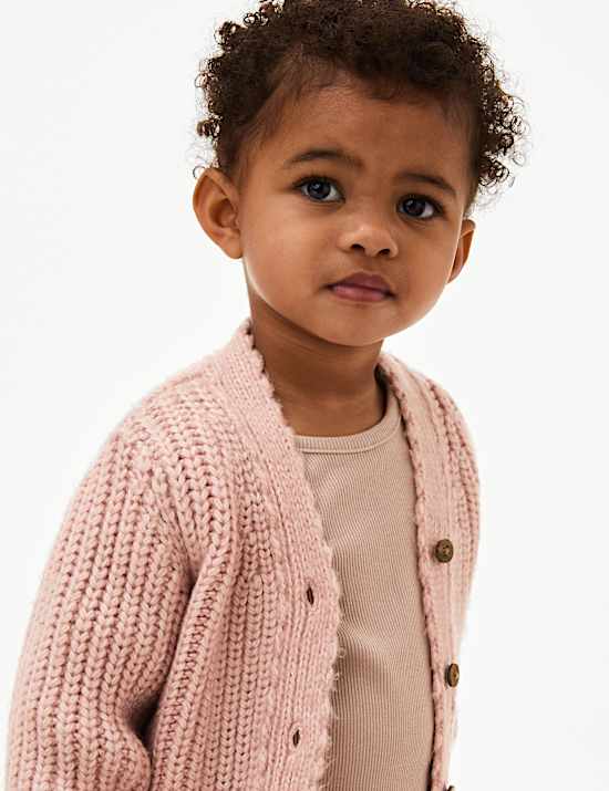 Cardigan en maille (jusqu'au 3&nbsp;ans)
