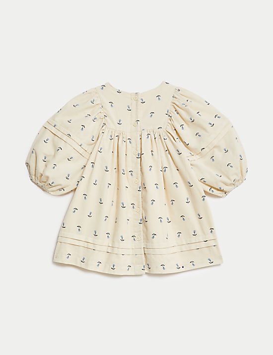 Ensemble 2 pi&egrave;ces avec robe en velours c&ocirc;tel&eacute; tulipe et collants (jusqu&rsquo;au 3 ans)