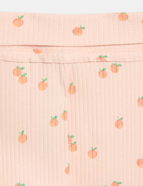 2pc Cotton Rich Orange Top & Bottom Outfit (0-3 Yrs)
