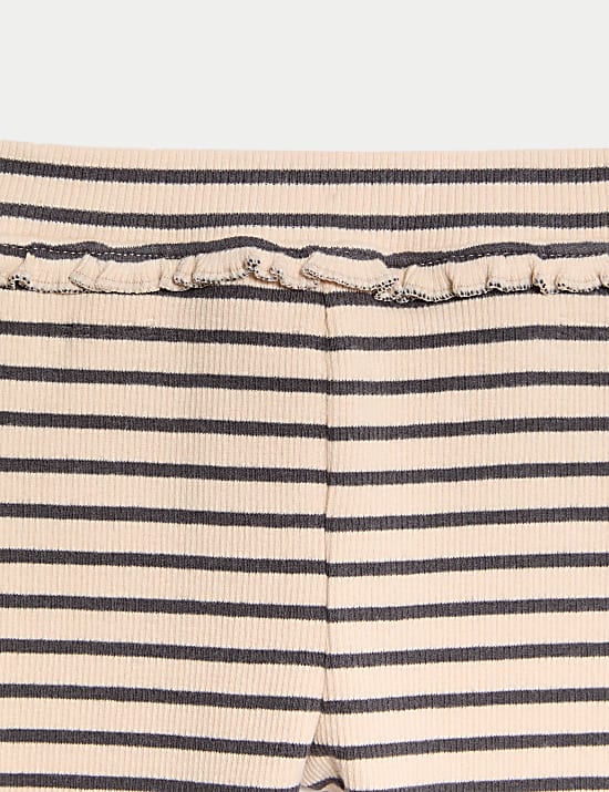 2pc Cotton Rich Striped Outfit (0-3 Yrs)