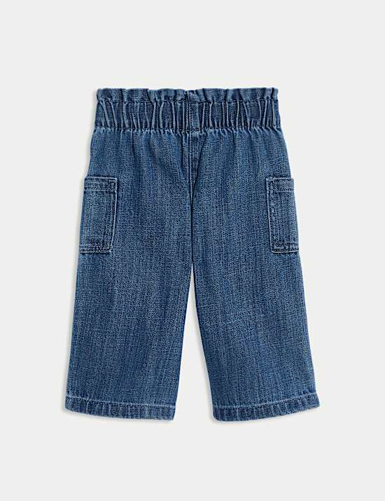 תלבושת 2 חלקים מכותנה טהורה עם דוגמת לבבות (0 חודשים - 6 שנים)