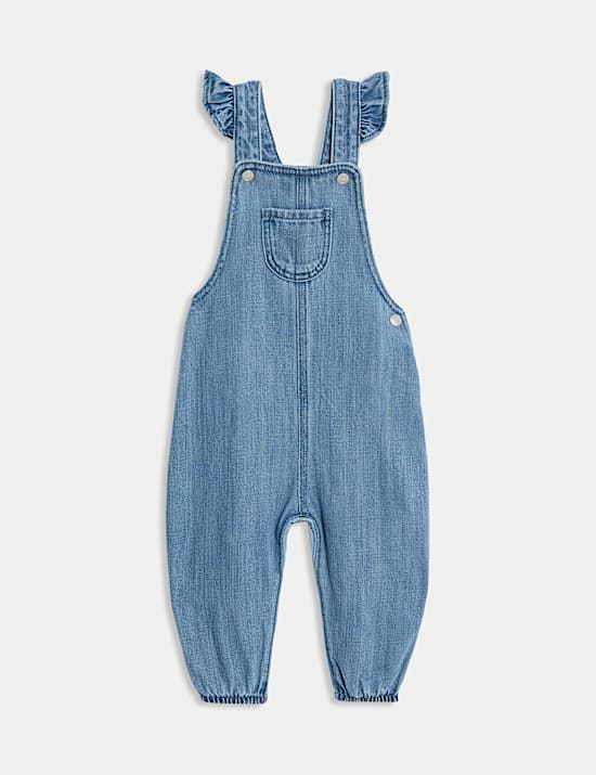 2pc Cotton Rich Dungaree Outfit (0 Mths - 3 Yrs)