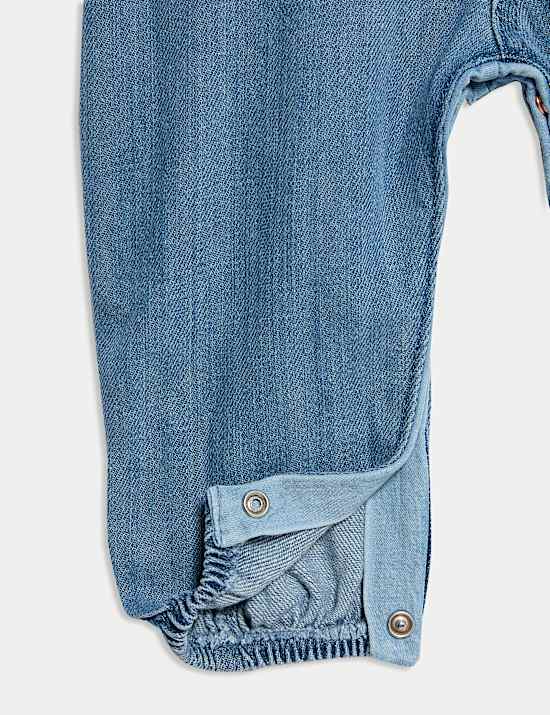 2pc Cotton Rich Dungaree Outfit (0 Mths - 3 Yrs)