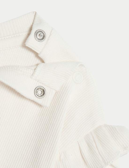 2pc Cotton Rich Floral Dungaree Outfit (0 Mths - 3 Yrs)