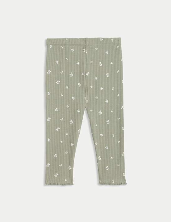 2pc Cotton Rich Ditsy Top & Bottom Outfit (0-6 Yrs)