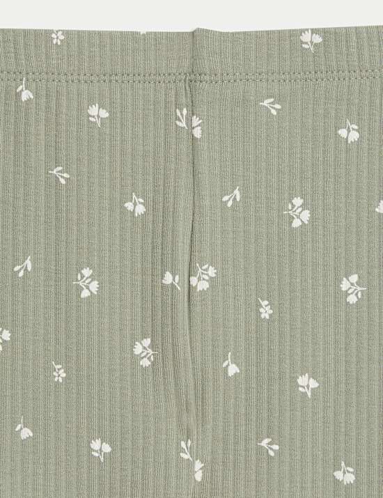 2pc Cotton Rich Ditsy Top & Bottom Outfit (0-6 Yrs)