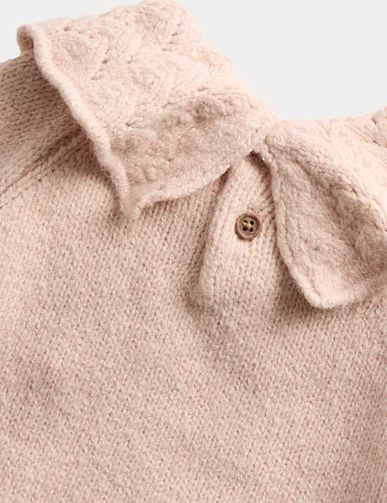 Cotton Rich Knitted Jumper (0-3 Yrs)