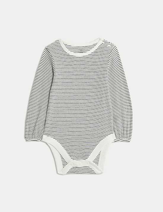 Ensemble 2 pièces en coton avec salopette à motif petites fleurs (jusqu’au 3 ans)