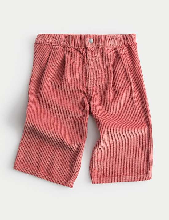 Ribfluwelen pantalon (0-3 jaar)