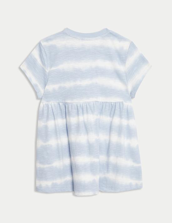 Robe en jersey tie dye 100&nbsp;% coton (jusqu’au 3&nbsp;ans)