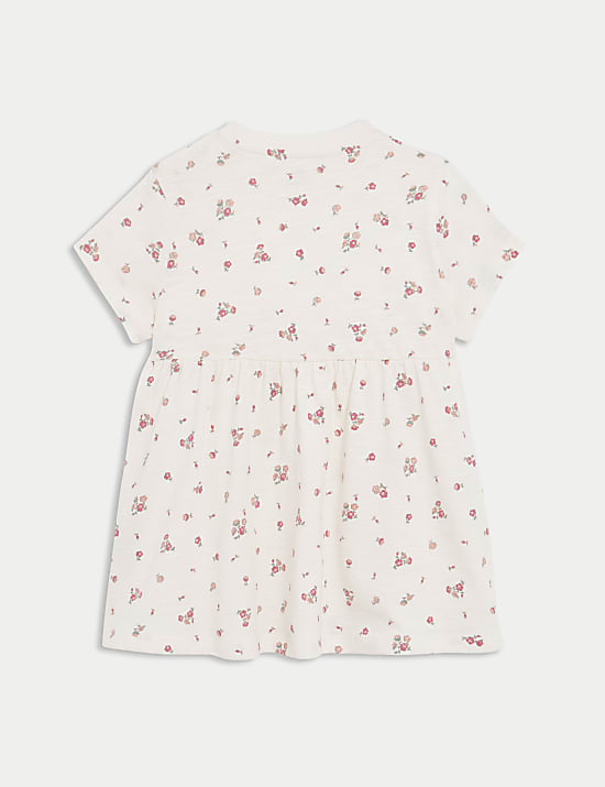 Jersey Ditsy Floral Dress (0-3 Yrs)