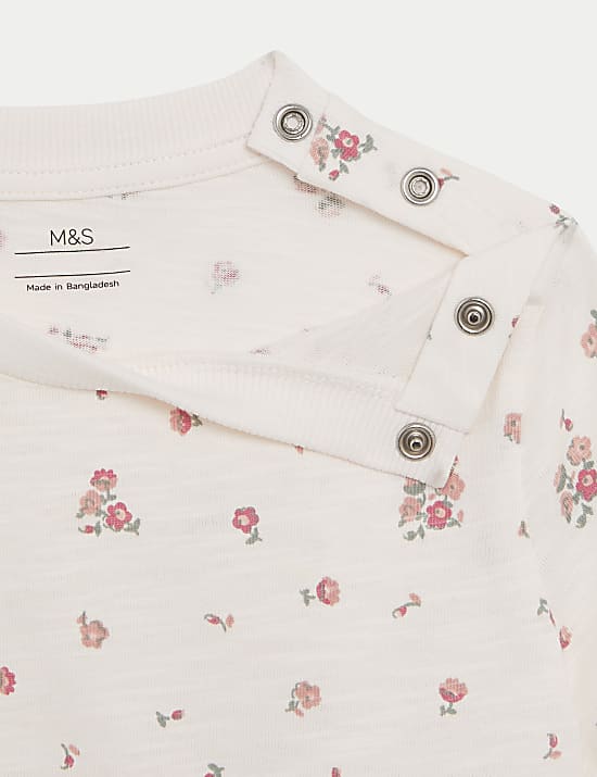 Jersey Ditsy Floral Dress (0-3 Yrs)