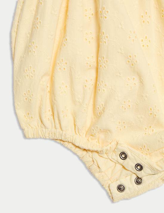 Body 100 % coton brodé (jusqu’au 3 ans)