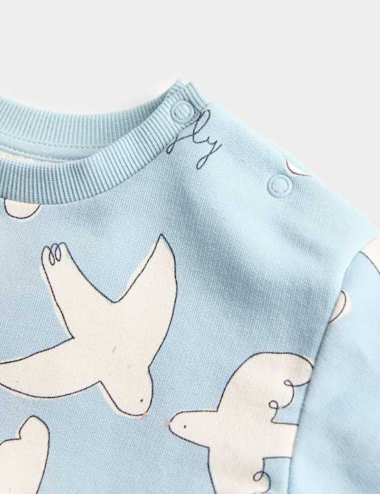 Robe en jersey de coton (jusqu'au 36 mois)