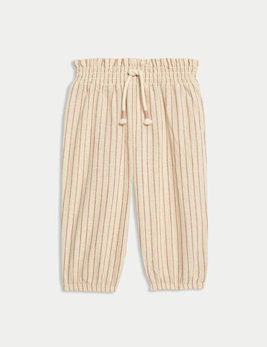 2pc Cotton Rich Striped Outfit (0-3 Yrs)